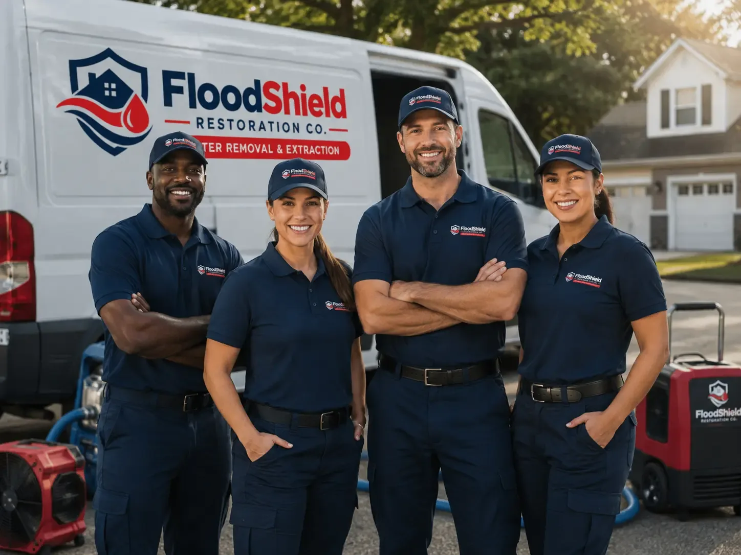 Flood Damage Restoration company in Arlington, IA